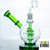 Tsunami Glass Water Pipe Concentrate Rig With Circle Perc - 360 Grams - 8 Inches (MSRP $75.00)