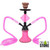 Zebra Smoke Henry 12 Inch Double Hose Hookah - Assorted Colors (MSRP $15.00)