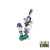 Gliizy Microworld Glass Water Pipe - 320 Grams - 7.8 Inches (MSRP $125.00)