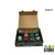Gliizy Glamour GOG Glass Bowl - 14MM Male - Assorted Shape & Colors - Display of 12 (MSRP $110.00)