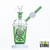 Dragon Platinum Water Pipe Cup Bubbler - 280 Grams - 7.9 Inches - Assorted Colors [WPE-035] (MSRP $55.00)