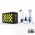 Dragon Platinum Water Pipe Bell Shape With Perc - 230 Grams - 7.0 Inches - Assorted Colors [WPE-038] (MSRP $53.00)