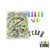 Zebra Smoke Disposable Hookah Hose Female Mouth Tips - Assorted Colors - Pack of 100 (MSRP $1.75 Each)