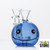 Dragon Platinum Blue Whale Water Pipe Bong Style - 110 Grams - 3 Inches - Assorted Colors [WPE-049] (MSRP $60.00)