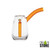 MJ Arsenal Bulb Mini Bubbler Hand Pipe - 3.8 Inches (MSRP $32.00)