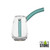 MJ Arsenal Bulb Mini Bubbler Hand Pipe - 3.8 Inches (MSRP $32.00)
