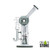 Shadow Glass Water Pipe Recycler With Inclined Neck & Double Perc - 10.5 Inches - 700 Grams - Assorted Colors [SGD-033] (MSRP $52.00)