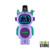 Ooze Bot Character Flex Temp 650mAh Dual 510 Cartridge Conceal Device Battery With Digital Screen (MSRP $25.00)