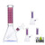 Shadow Glass Water Pipe Beaker Base With Diffused Downstem - 375 Grams - 10 Inches - Assorted Designs [SGE-191] (MSRP $20.00)