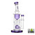 Calibear Fab Torus Recycler Glass Water Pipe Dab Rig Thick Base With Seed of Life Perc - 460 Grams - 9.25 Inches [GB16] (MSRP $80.00)