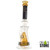 Big B Mom Glass Water Pipe With  Showerhead Pyramid Perc - 665 Grams - 13.75 Inches - Assorted Colors [N-BM806 / BM806] (MSRP $100.00)