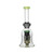 Glass Creature Head Insert Bong Water Pipe Bell Shape With Straight Neck - 470 Grams - 9 Inches - Assorted Colors [GODEN19]