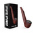Nova x Luzid Pipe Pro 650mAh VV 510 Cartridge Mod Battery With Digital Screen - Red Wood