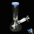 Glass Water Pipe Beaker Base Design With Ice Catcher & Diffused Downstem - 286 Grams - 8 Inches - Assorted Colors [XP-120] (MSRP $27.00)