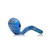Dragon Glass Glitter Swirl Hand Pipe Spoon - 315 Grams - 7 Inches - Assorted Colors [DGH-062]