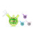 Dragon Glass Alarm Clock Hand Water Pipe - 45 Grams - 2.5 Inches - Assorted Colors [DGE-487]