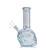 Shadow Glass Hero Mask Bong Water Pipe With Ice Catcher - 290 Grams - 8 Inches - Assorted Colors [SGE-201]