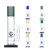 Dragon Glass Straight Tube Bong Water Pipe With Inline Perc & Thick Base - 588 Grams - 11 Inches - Assorted Colors [DGD-157]