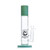 Dragon Glass Straight Tube Bong Water Pipe With Inline Perc & Thick Base - 588 Grams - 11 Inches - Assorted Colors [DGD-157]