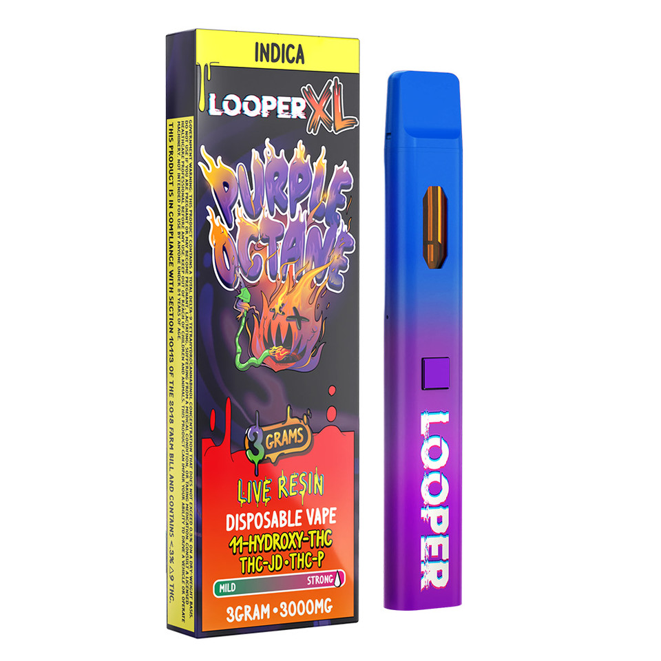 Looper XL 3000MG 11HYDROXYTHC + THCJD + THCP Disposable