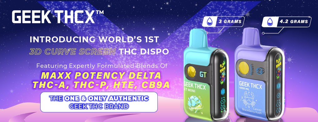 Geek THCX Disposable THC Vaping Device