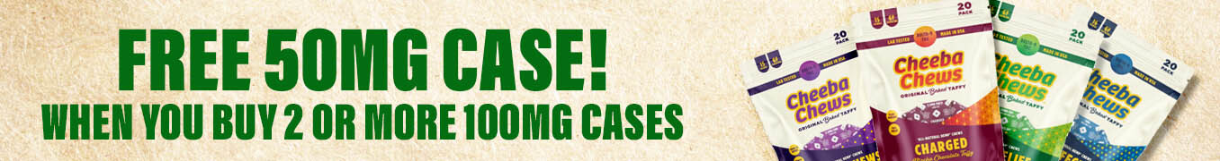 Cheeba Chew Buy 2 Get 1 50MG Case Free