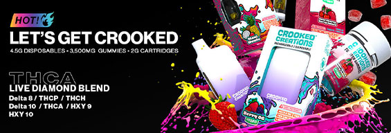 Crooked Creations Delta & CBD Products Wholesale