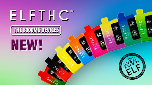 ELFTHC 8000MG Dispolable Vaping Devices