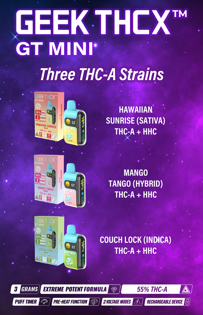 Geek THCX THCA Delta Disposable Vapes