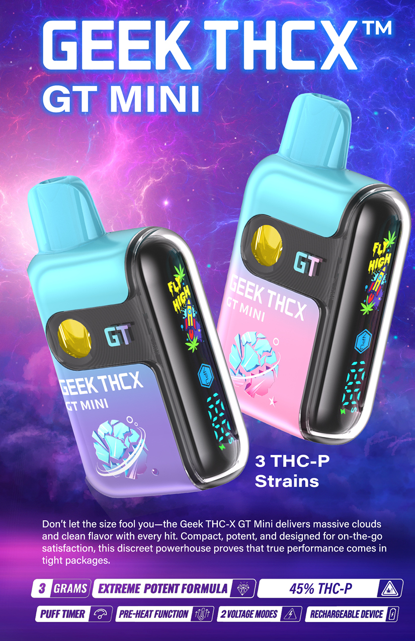 Geek THCX GT Mini THCP Delta Vapes