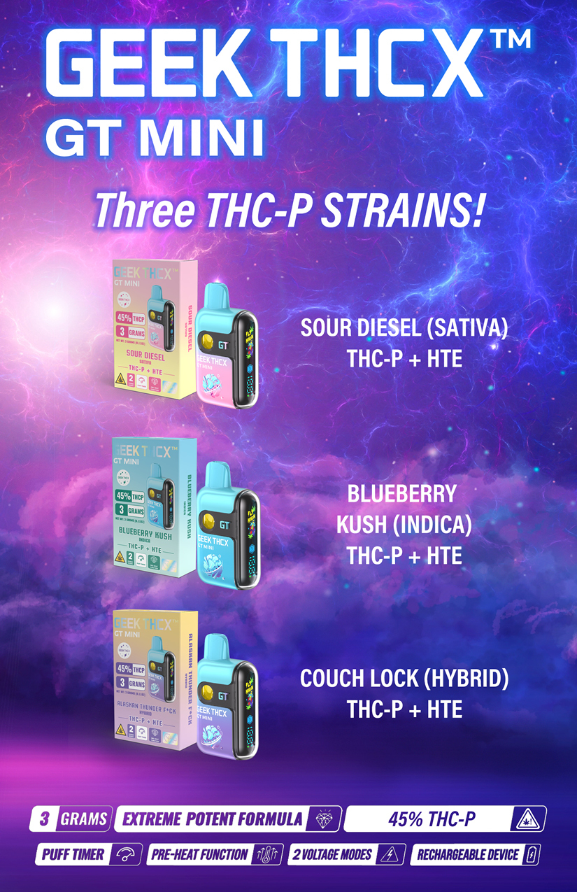 Geek THCX GT Mini THCP Delta Vapes