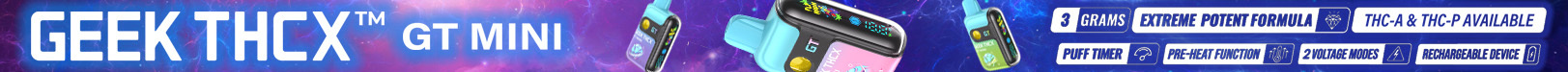 Geek THCX Disposable Vaping Device
