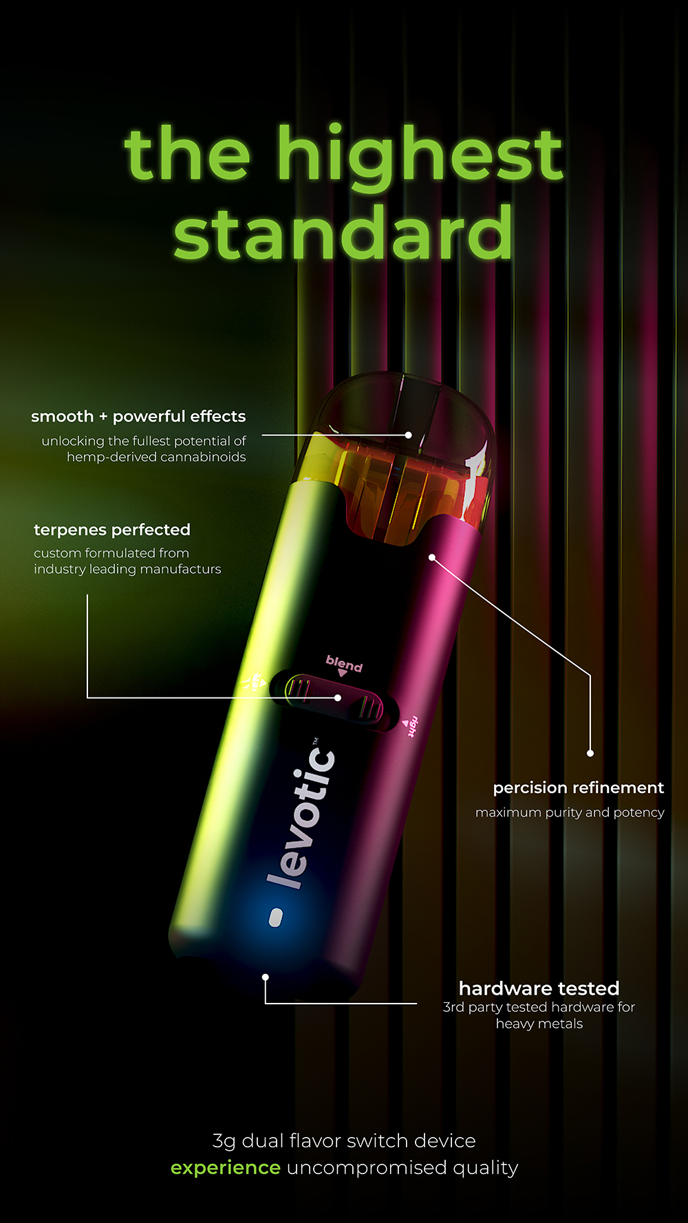 Levotic Delta Liquid Diamonds Disposable Vape 