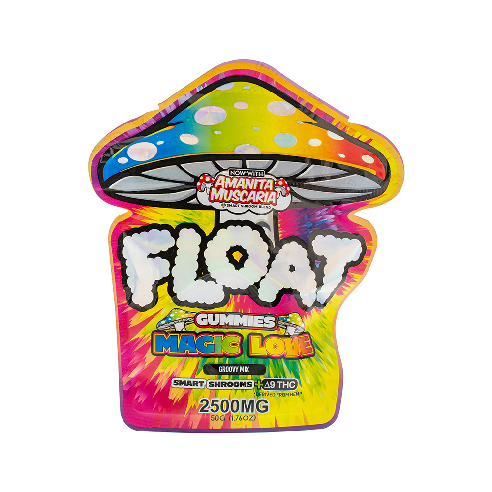 Float 100MG Delta 9 THC Hemp Derived Shrooms Gummies With Amanita