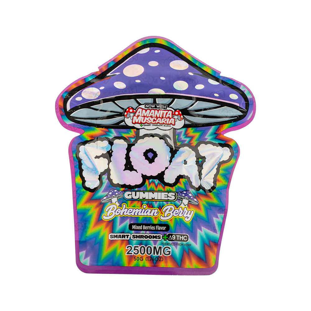 Float 100MG Delta 9 THC Hemp Derived Shrooms Gummies With Amanita