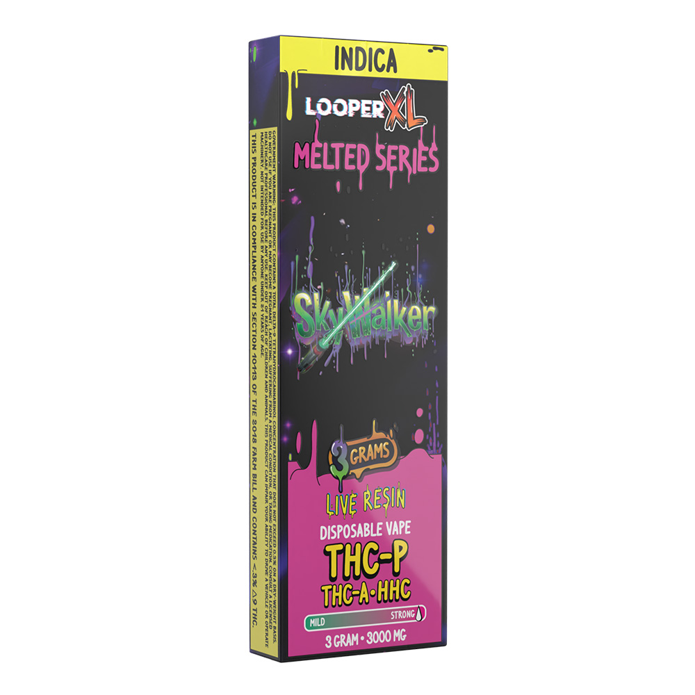 Looper XL Melted Series Live Resin THCP + THCA + HHC Disposable