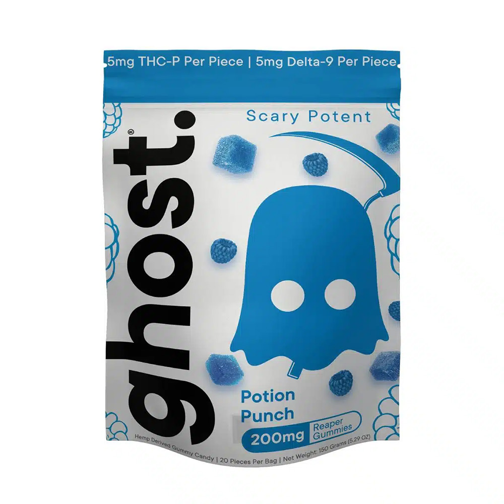 Ghost Hemp Scary Potent Delta9 + THCP Reaper Gummies