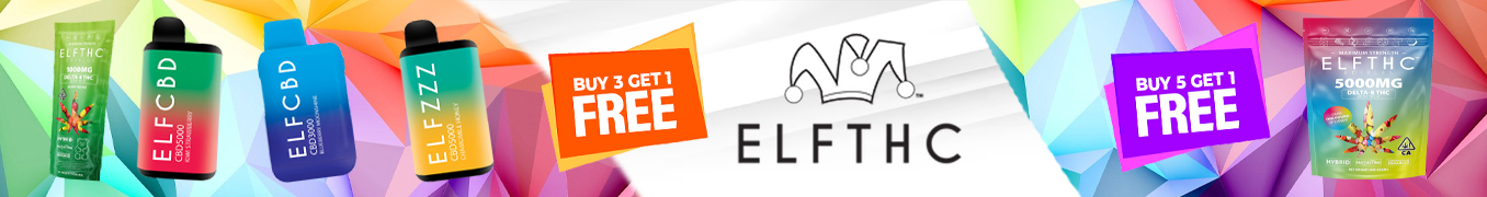 ELF THC Delta CBD Disposable And Gummies Deal 