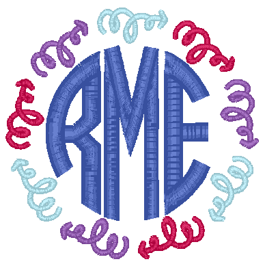 Circle Arrows Monogram