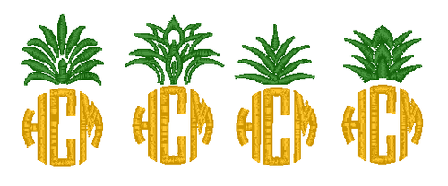 Pineapple Monogram