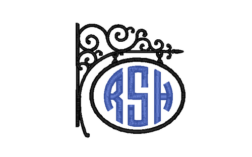 Sign Applique Monogram
