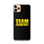 7. TEAM Tequila Race Wear Logo iPhone Case