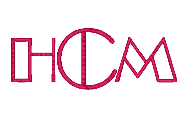 Broadway No Fill Monogram