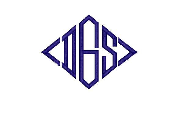 Diamond 2Ends Monogram
