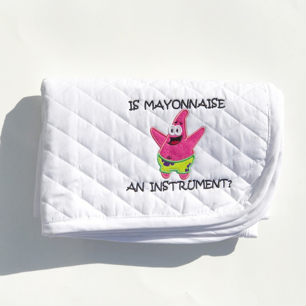 "Is Mayo?" Patrick Starr baby pad