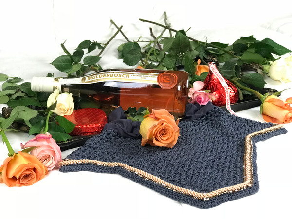 C&C Bonnet - Ash "Devon" with Rose Gold cording