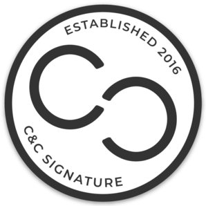 C&C Signature Logo Sticker