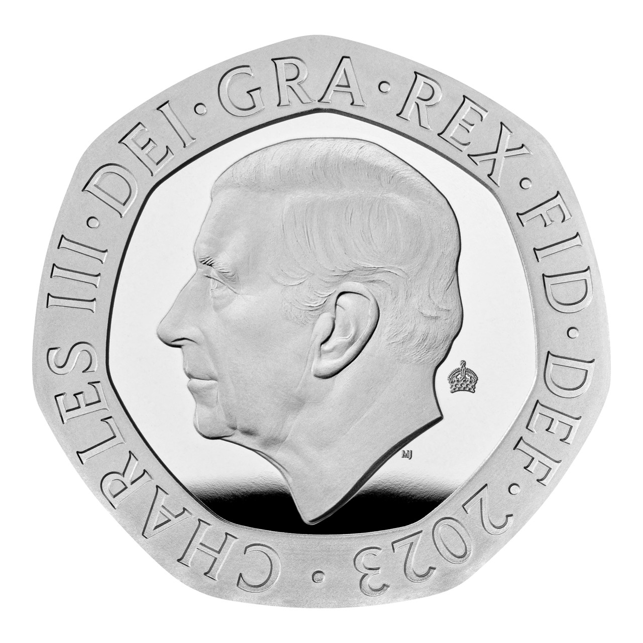 King Charles III Definitives 2023 UK Base Proof Coin Set - Presented by
