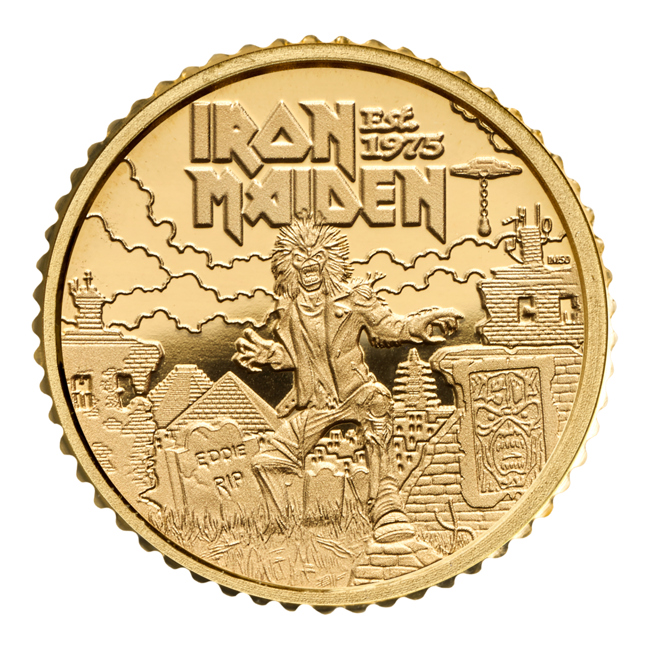 Iron Maiden 2025 1/40oz Gold Proof Coin