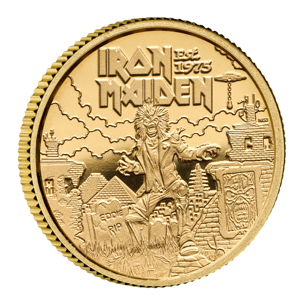 Iron Maiden 2025 1/40oz Gold Proof Coin